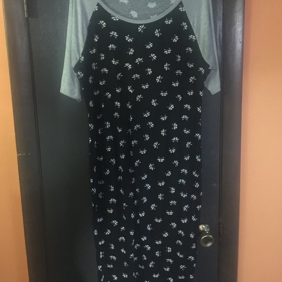 Lularoe Raccoon Julia Dress