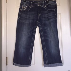Miss Me denim Capri pant