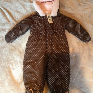 FIRST IMPRESSIONS Baby Snowsuit NWT