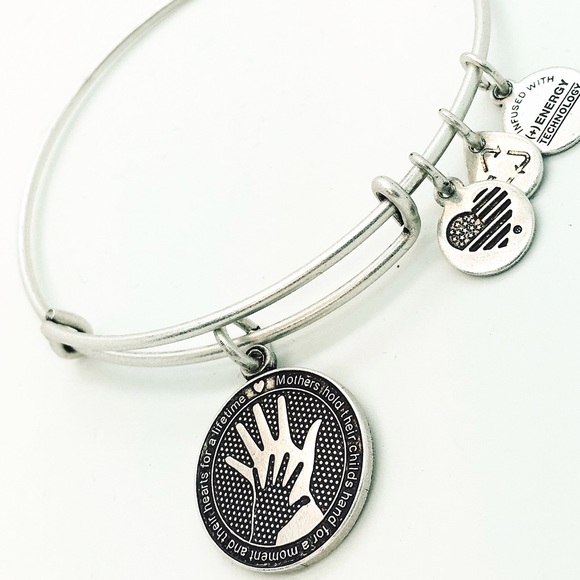 Alex and Ani Hand in Hand EWB Silver or Gold Color - Picture 3 of 3