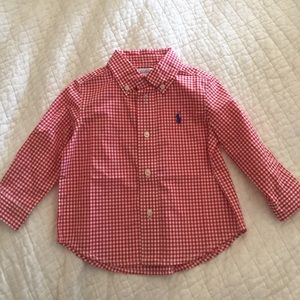 Baby boy Ralph Lauren button down shirt