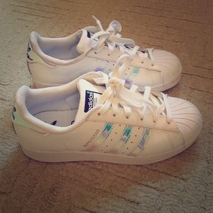 Adidas Superstar White Iridescent