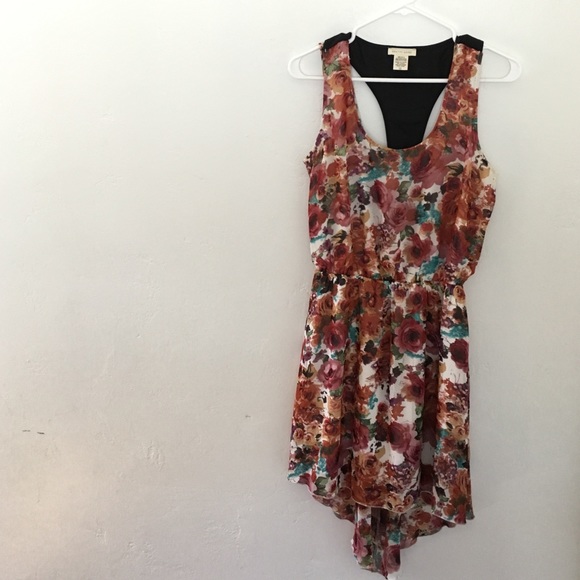 Floral print dress