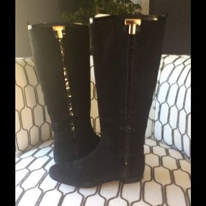 Tory Burch Erica Riding Black Boots