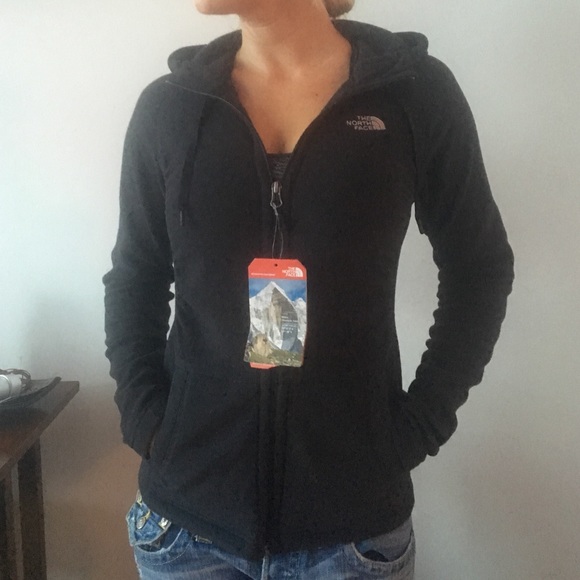 NWT Black Fleece Zip Hoodie North Face Sweatshirt