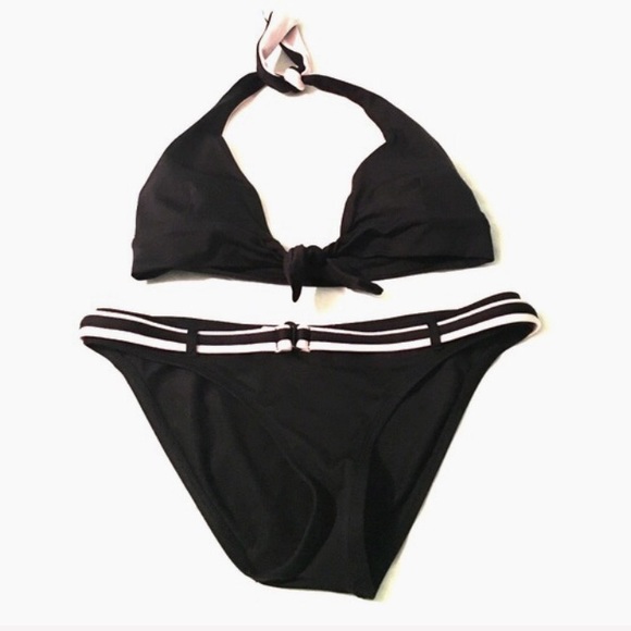 NWOT Classic black bikini