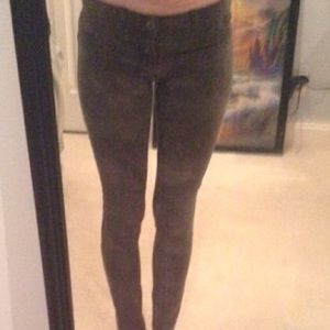 camouflage skinny jeans, size 3
