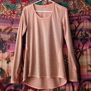 Athleta long sleeve workout top