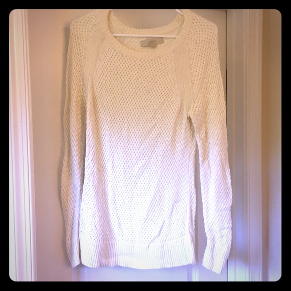 Loft Cream Sweater - Picture 1 of 2