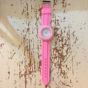 Pink Bling Watch
