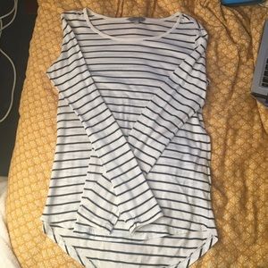 Striped long sleeved T-shirt