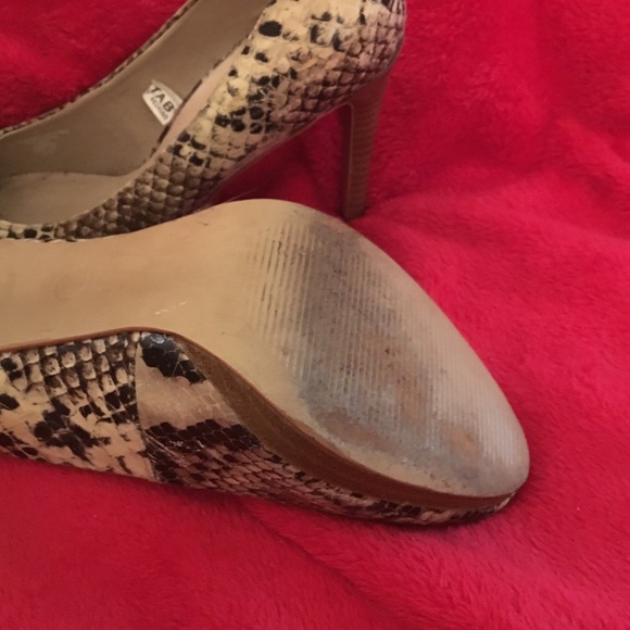 You will rock in these faux snake print stilettos - Picture 3 of 3