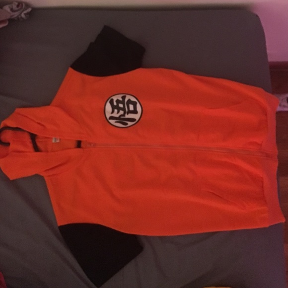 Used Dragon Ball Z No Sleeve Sweater