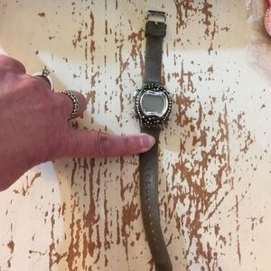 Black Digital Bling Watch