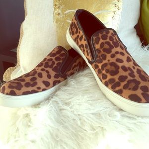 Leopard Print Slip On