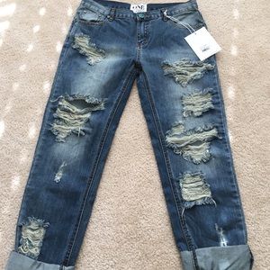 One Teaspoon boyfriend jeans