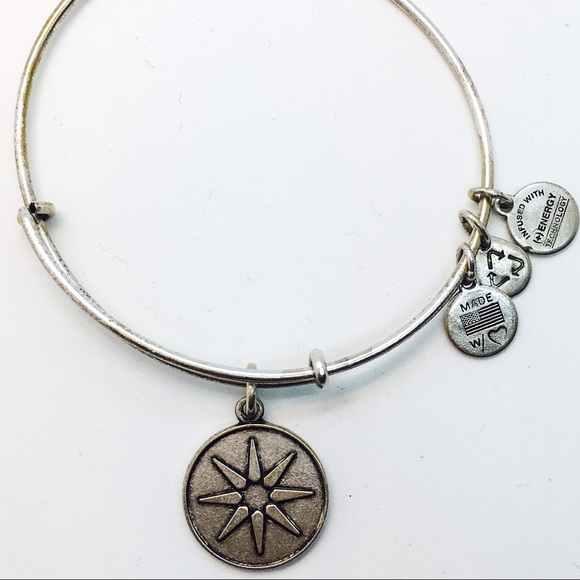 Alex and Ani Star of Venus bracelet bangle charm - Picture 4 of 4