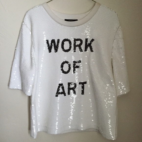 Forever 21 sequin shirt