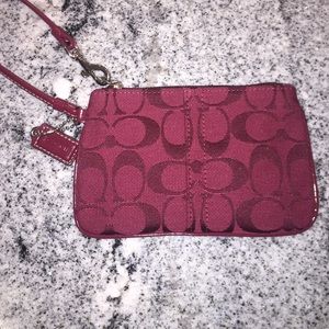 Coach wristlet