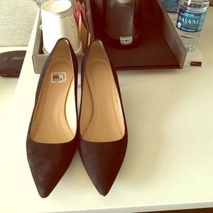 Gorgeous j crew kitten heels black suede