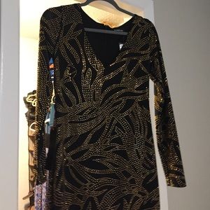 Bebe floral embellished dress . NEW WITH TAGS!