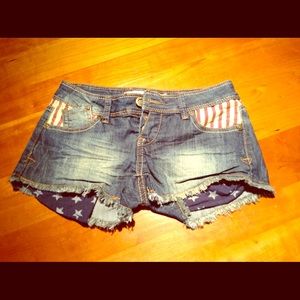 American Flag Shorts