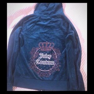 Juicy Couture Velour Tracksuit Set in Teal