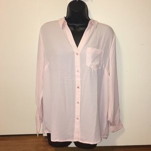 The Limited Pastel Pink silk blouse 👚
