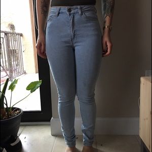 American Apparel High-Waist Jean