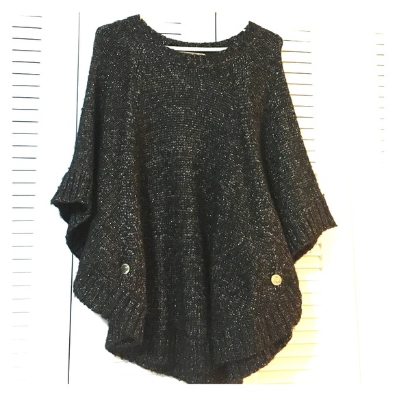 ✨NWOT Michael Kors Sparkly Poncho✨