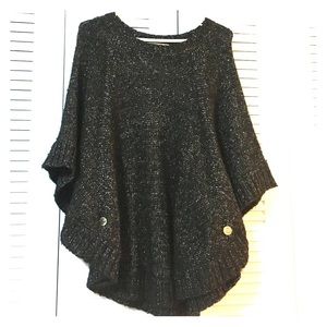 ✨NWOT Michael Kors Sparkly Poncho✨