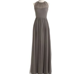 J. Crew Bridal - silk chiffon dress