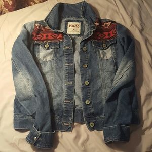 Aztec Mudd Jean Jacket