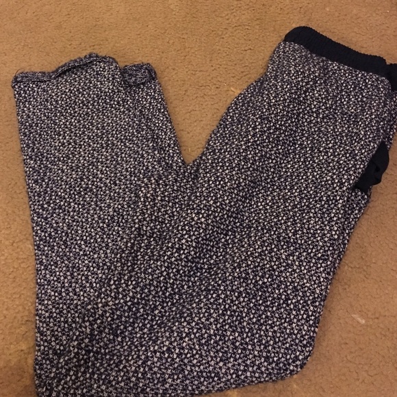 Navy blue sweatpants