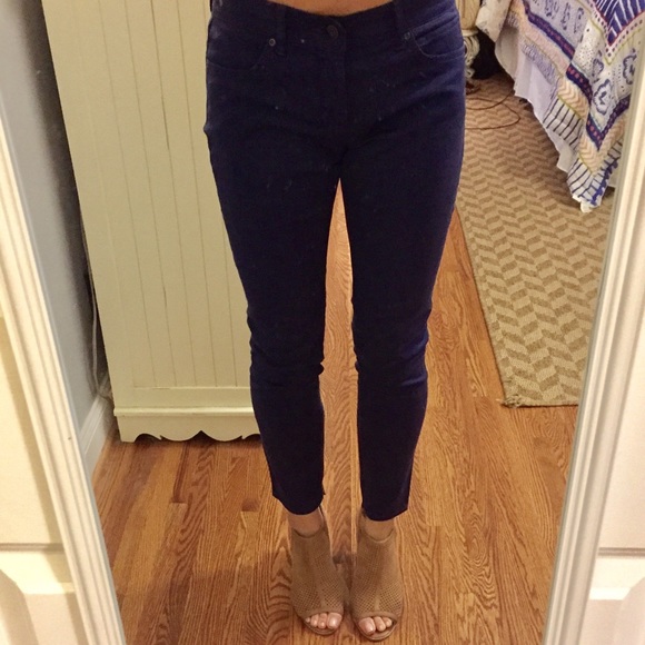 Gap 1969 Zip-Ankle Legging Jean in Navy