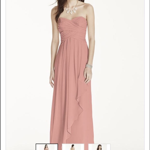 Ballet Pink Bridesmaid Dress