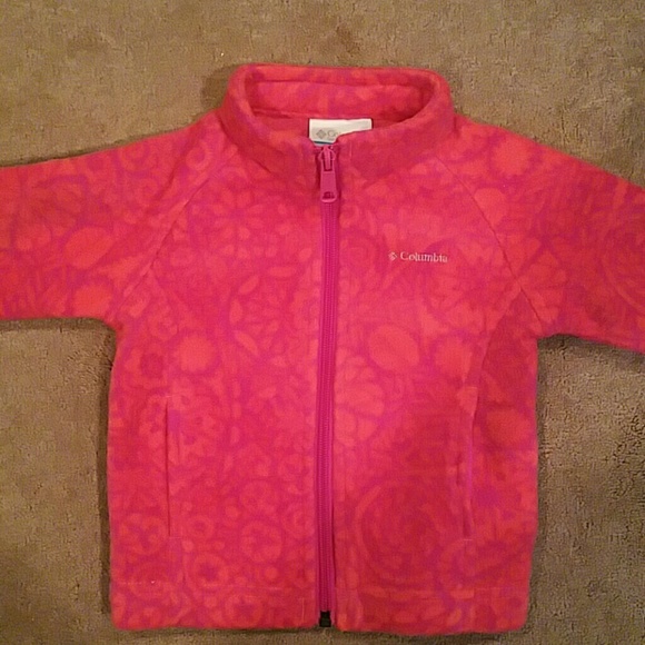 Columbia fleece jacket 6-12 mos