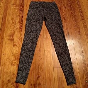 Lace printed leggings👖