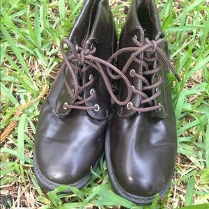 Awesome Brown White stag boots. Size 6.
