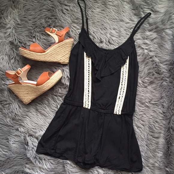 Romper w/ crochet