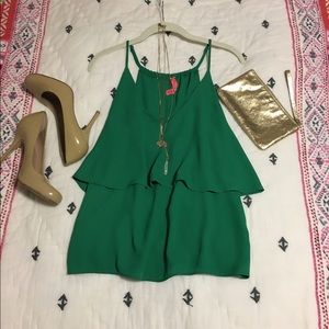 🎉HOLIDAY MARKDOWN Eight Sixty Chiffon Tank