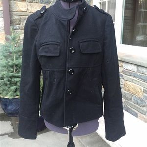 Ann Taylor black utility jacket