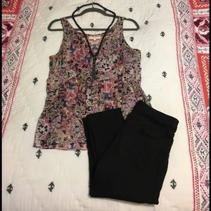 🌼🌸 SPRING MARKDOWN patterned Madewell Blouse
