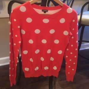 Polka dot sweater