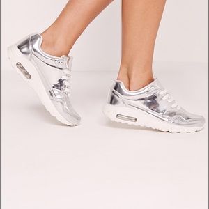 Mirror bubble casual sneakers