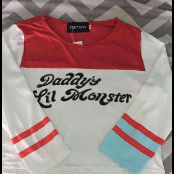 Harley Quinn Crop Top Shirt