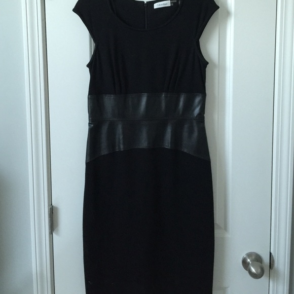 Black Calvin Klein sheath
