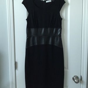 Black Calvin Klein sheath