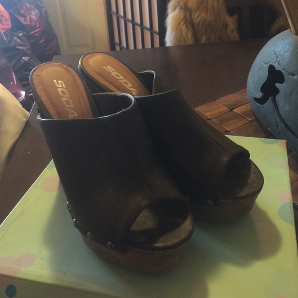 Brown Slip Ons - Picture 1 of 4