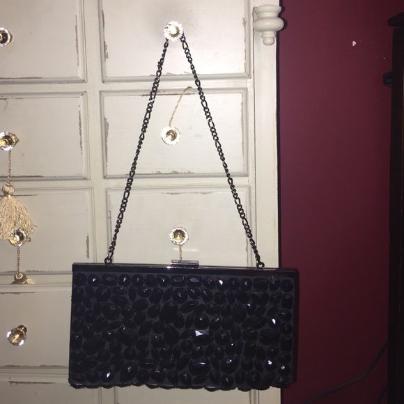 BLACK GEMSTONE BAG!